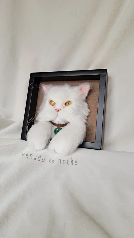 Framed Wool Portrait Sample 1